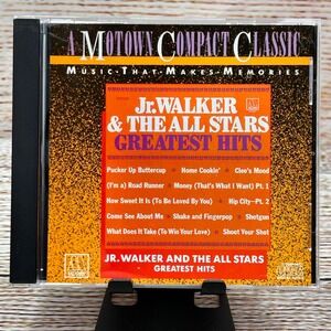 Jr Walker and the All Stars Greatest Hits CD Motown Compact Classic 3746352082